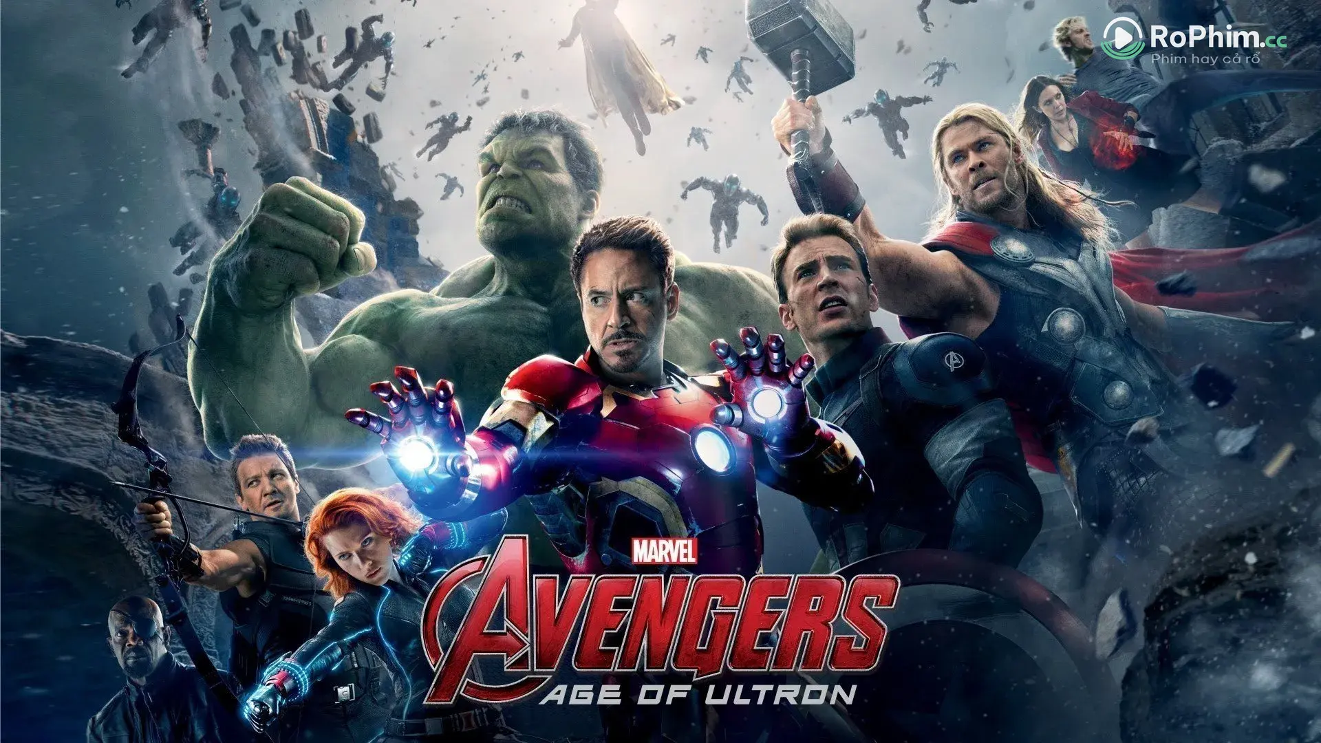 Biệt Đội Siêu Anh Hùng 2: Vòng Tay Đam Mê Ultron Tập Full