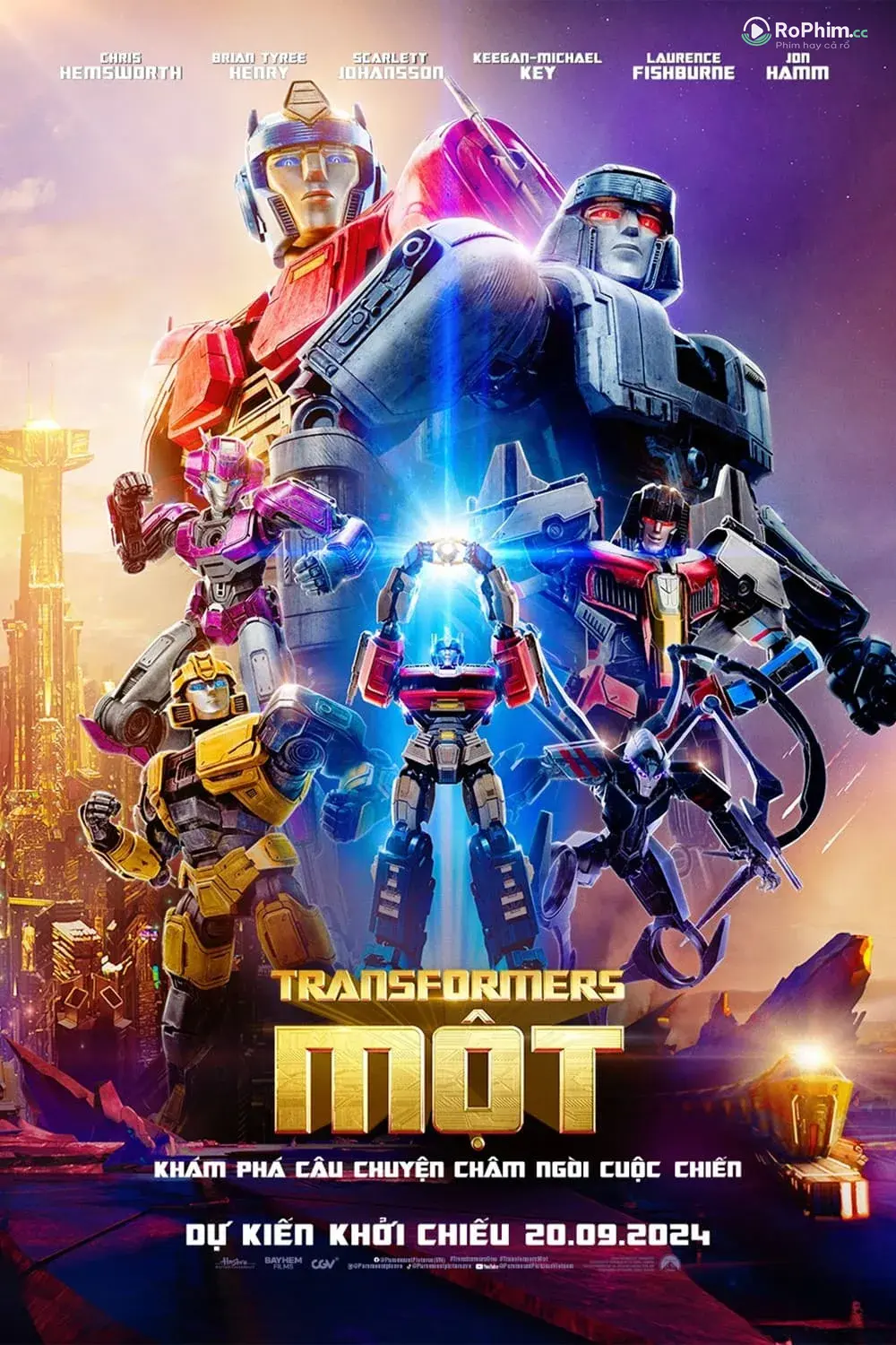 Transformers Một: Nỗi Khao Khát Khổng Lồ